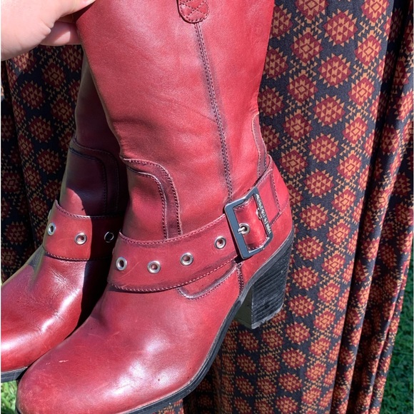 LuLaRoe XL Brown, Black, Maroon Aztec southwestern pattern Maxi Dress - Picture 5 of 7